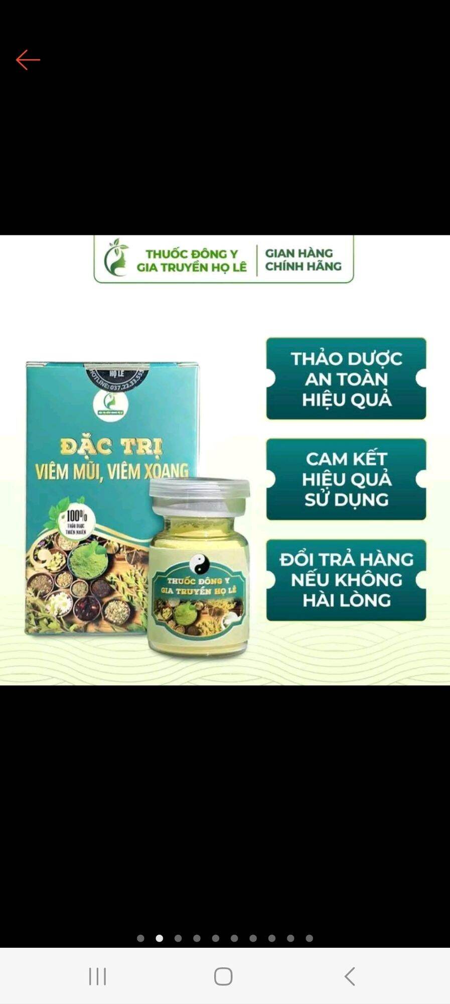 Thuốc Xoang Họ Lê DATE MỚI NHẤT