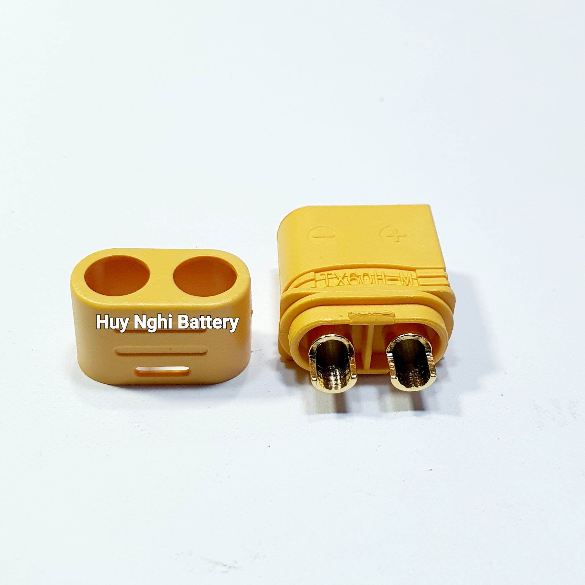Jack Cắm XT60 Có Nắp Chụp Bảo Vệ (Cắm Pin Lipo, Nối Nguồn Điện)