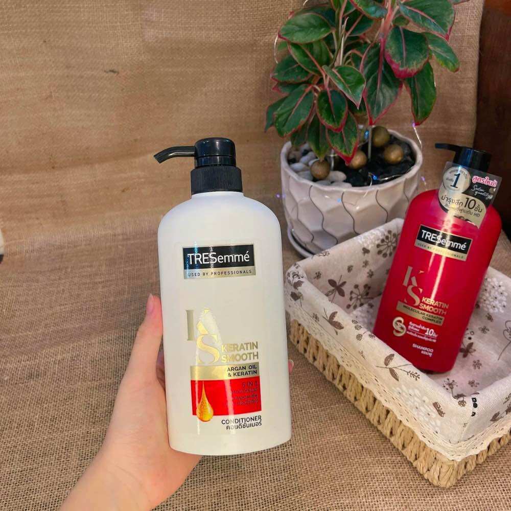 [Hàng Thái Chính Hãng] Dầu xả Tresemme Keratin Smooth Thái Lan