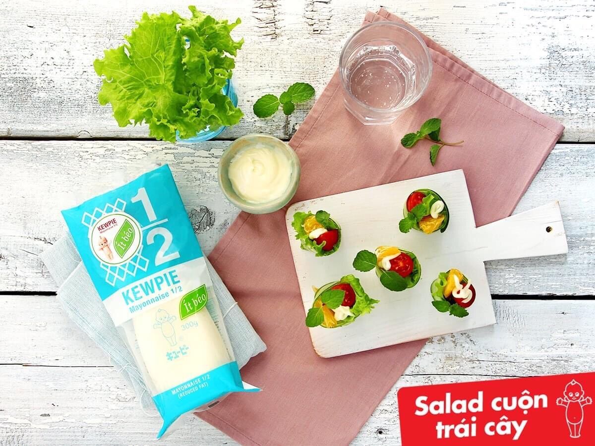 Xốt Mayonnaise 1/2 Ít Béo kewpie 300g