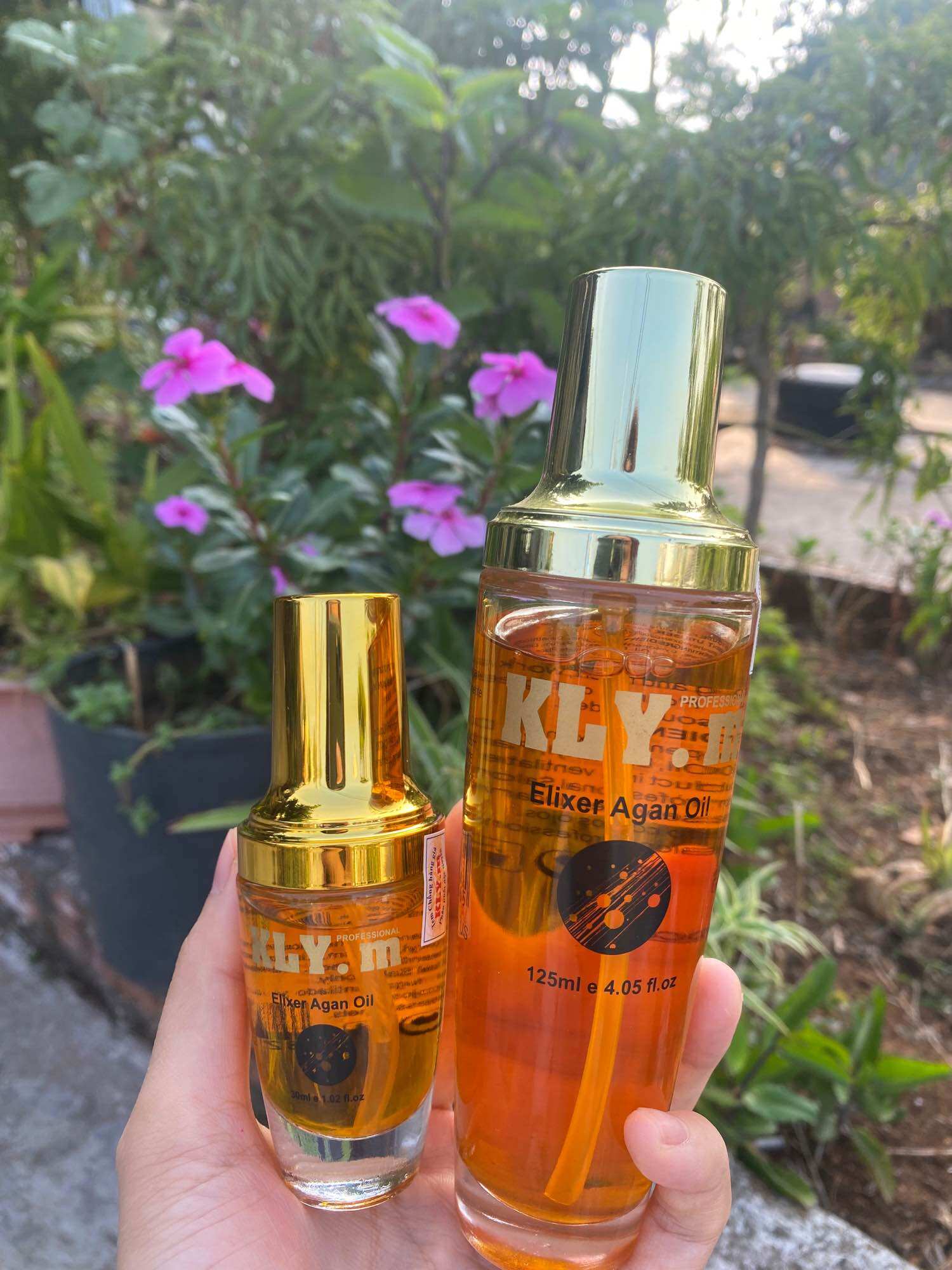 Tinh dầu dưỡng tóc kly.m elixer argan oil kylm nuôi dưỡng và phục hồi tóc suôn mượt 125ml