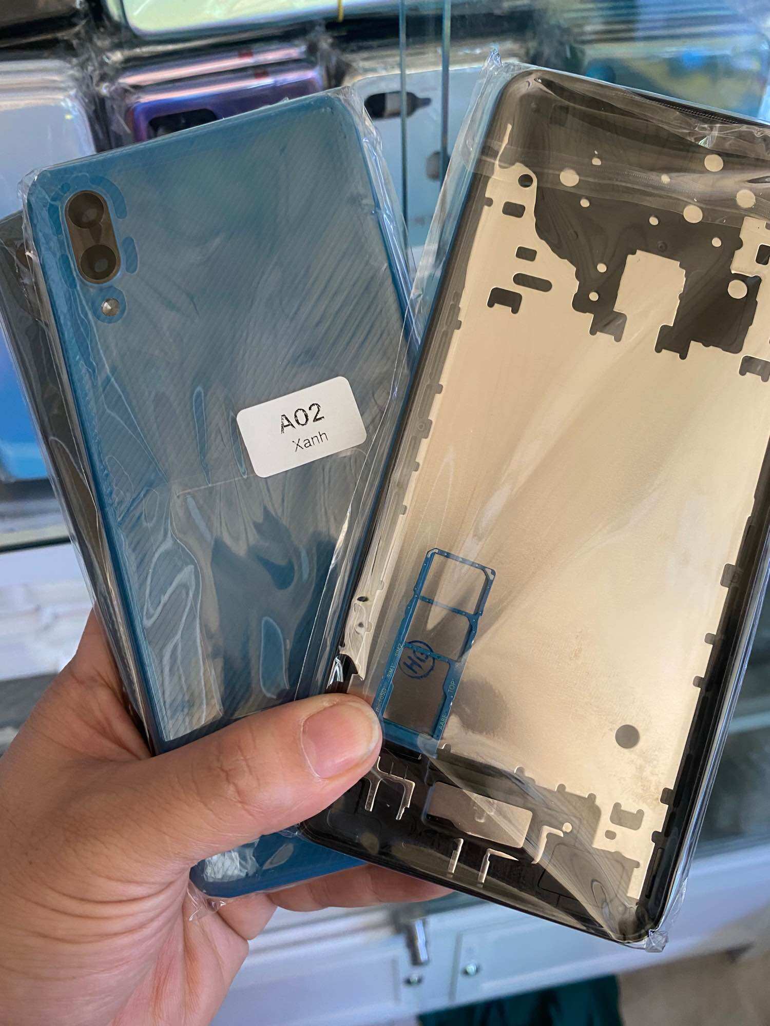 Vỏ full bộ samsung a02