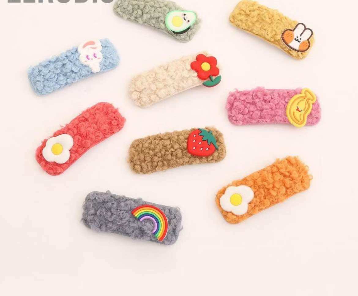 🎀 Set 10 Kẹp- Kẹp Nhung siêu dễ thương, Sale Hết Hàng