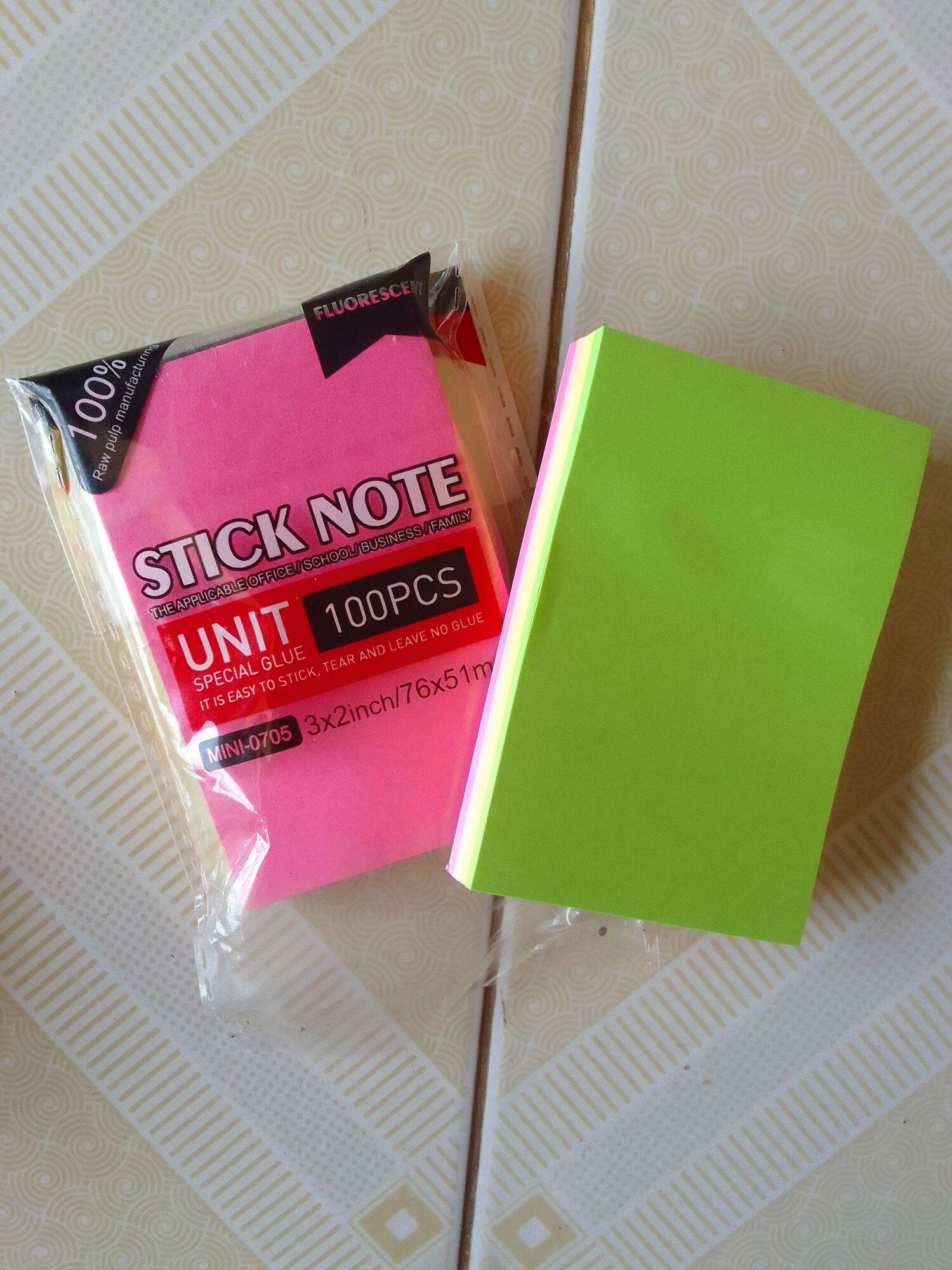 Giấy nhớ Giấy note 4 màu 100 tờ