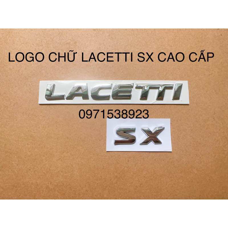 LOGO CHỮ LACETTI SE CAO CẤP GIÁ RẺ