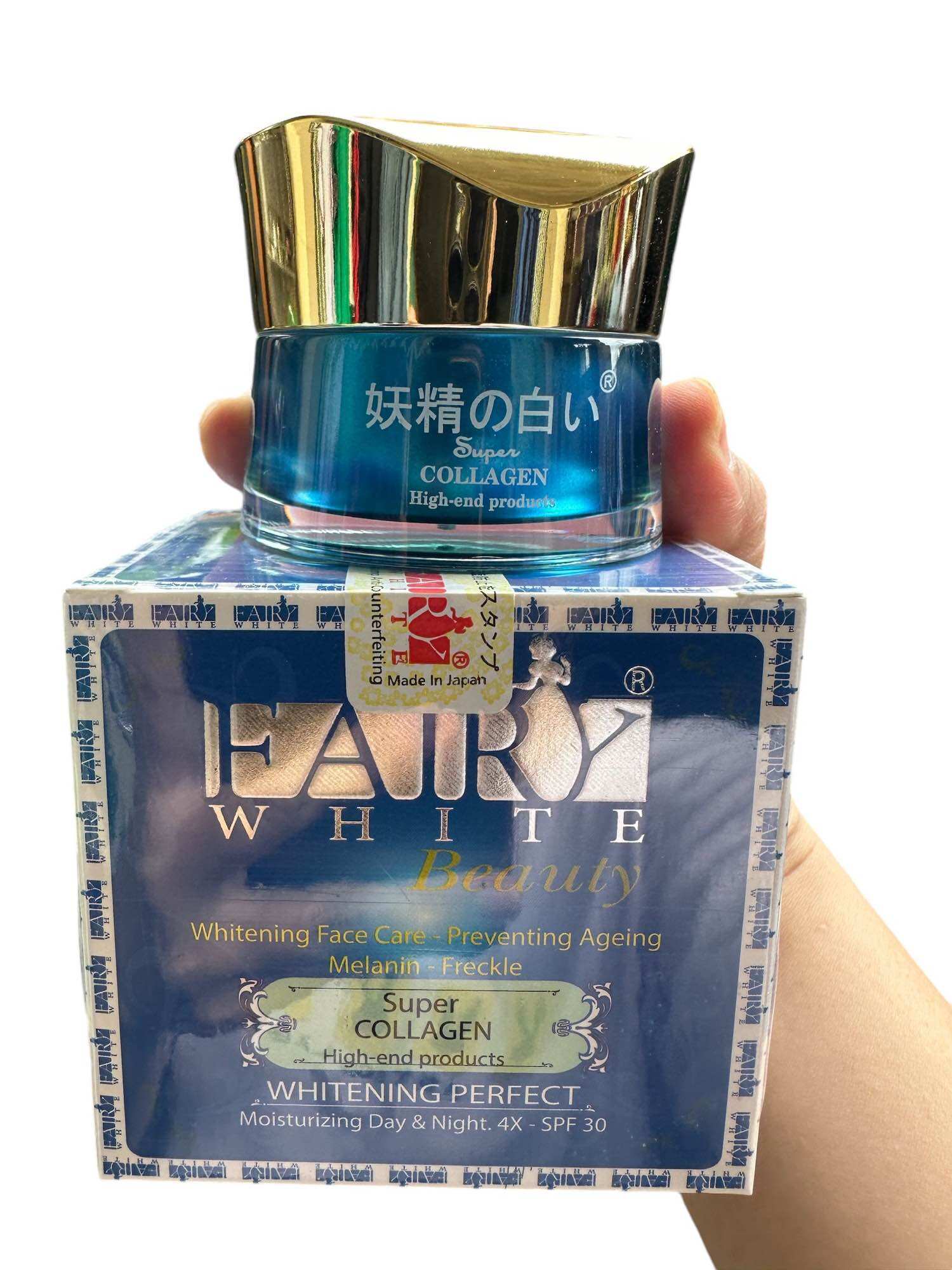kem Fairy White collagen dưỡng trắng da