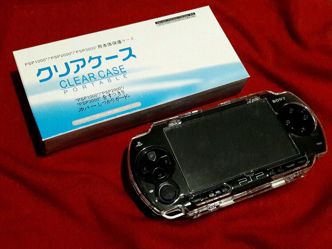 case ốp trong suốt psp 2000 ps3000 PSP