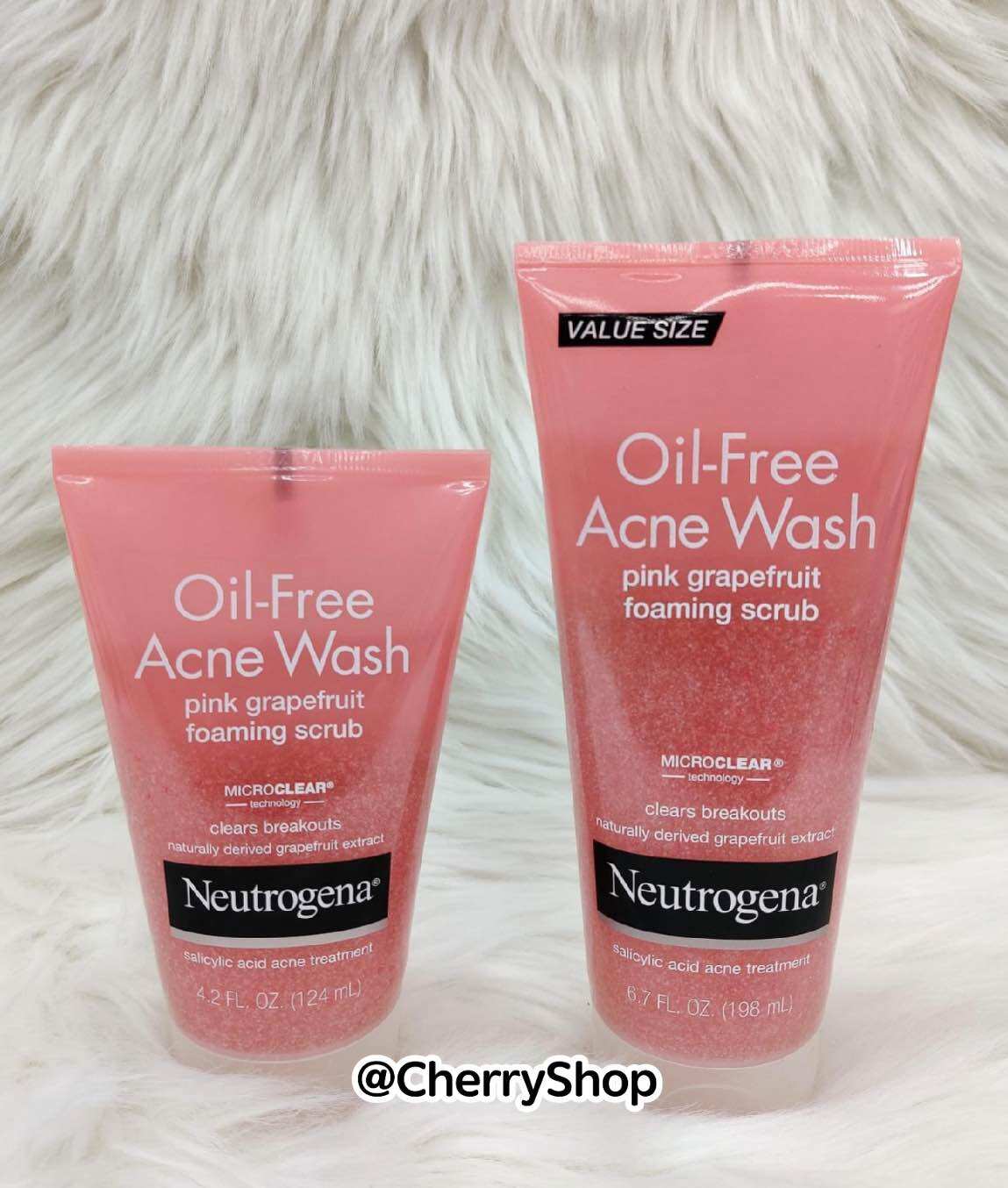 Sữa Rửa Mặt Có Hạt Neutrogena Pink Grapefruit Foaming Scrub (124ml/198ml)