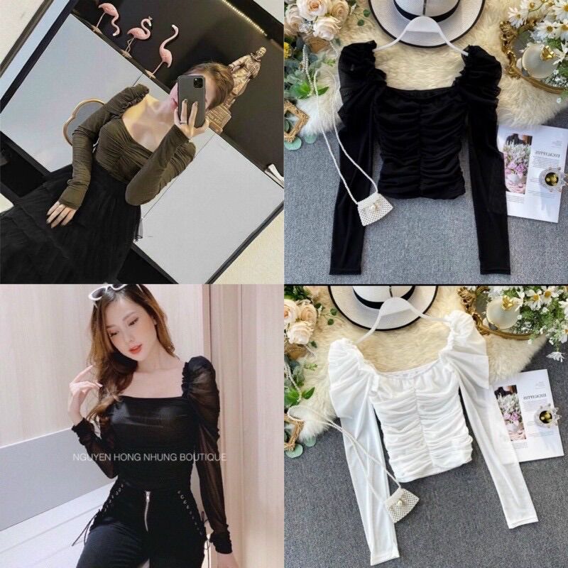 (SHOP TÁO ĐỎ BIGSIZE 50kg đến 90kg) áo kiểu tay dài bigsize