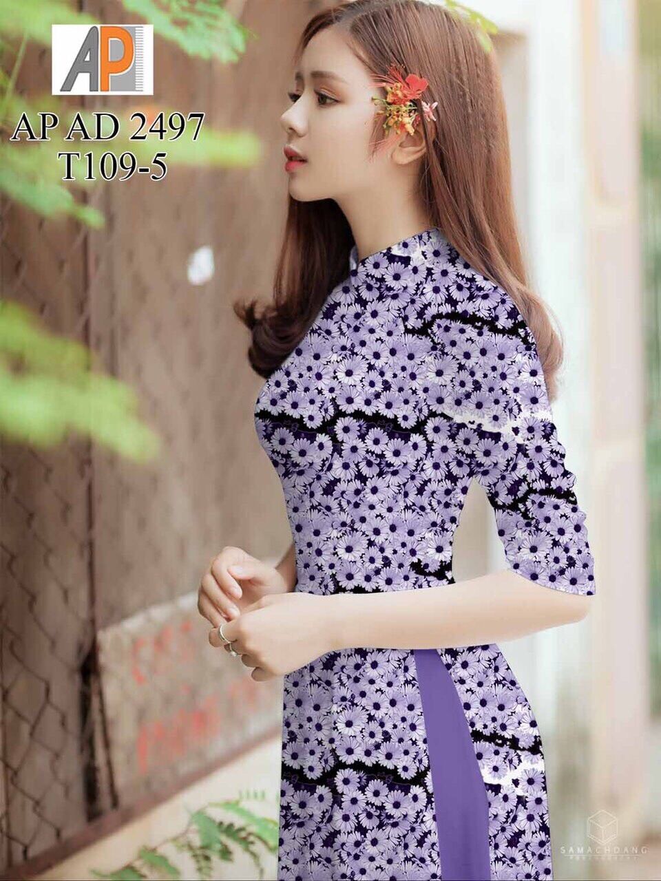 Vải áo dài bông đều