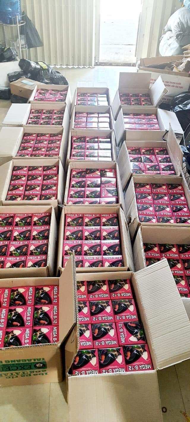 Mega b12 hộp 100v lên nước máu cho gà