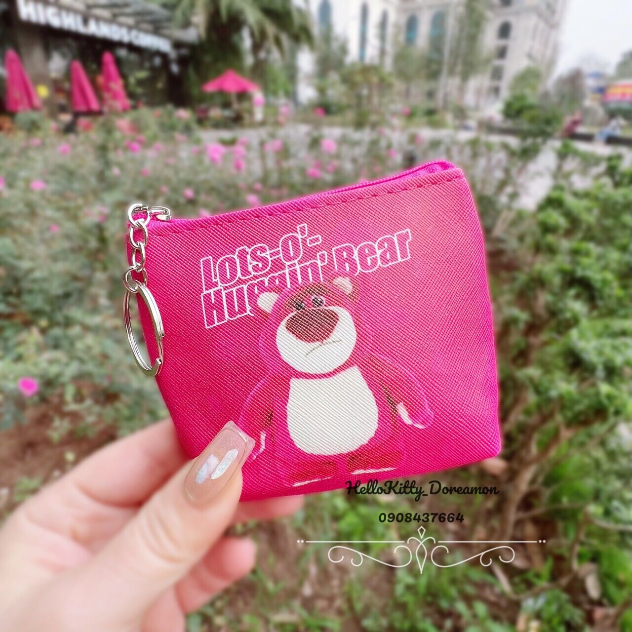 VÍ MINI GẤU DÂU LOTSO