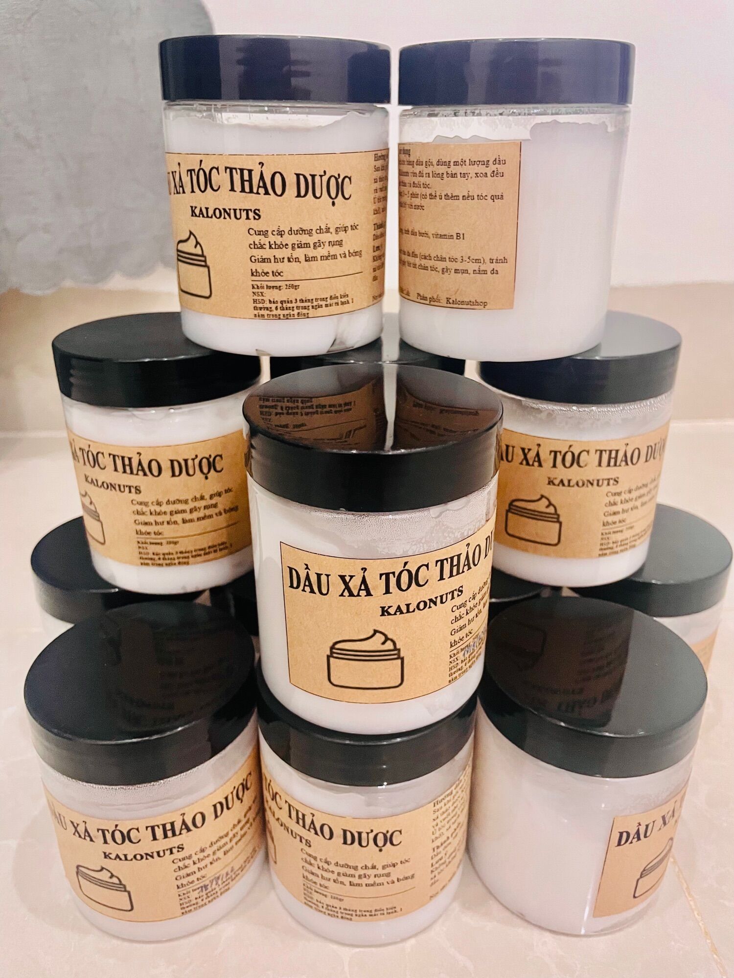 Dầu xả thảo dược Kalonutshop dùng xả tóc hoặc ủ tóc