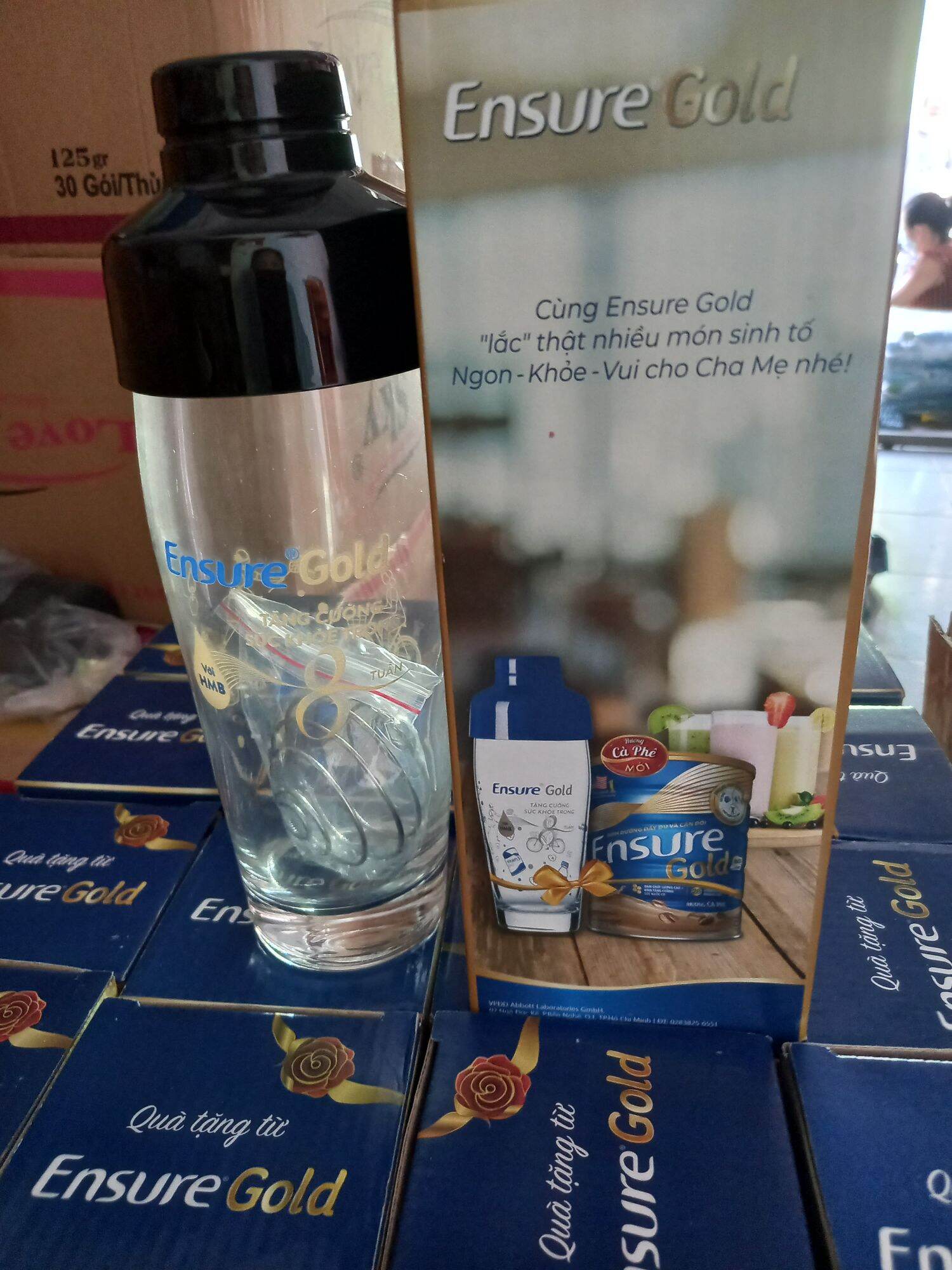 Bình lắc thủy tinh cao cấp Luminarc《màu ngẫu nhiên》