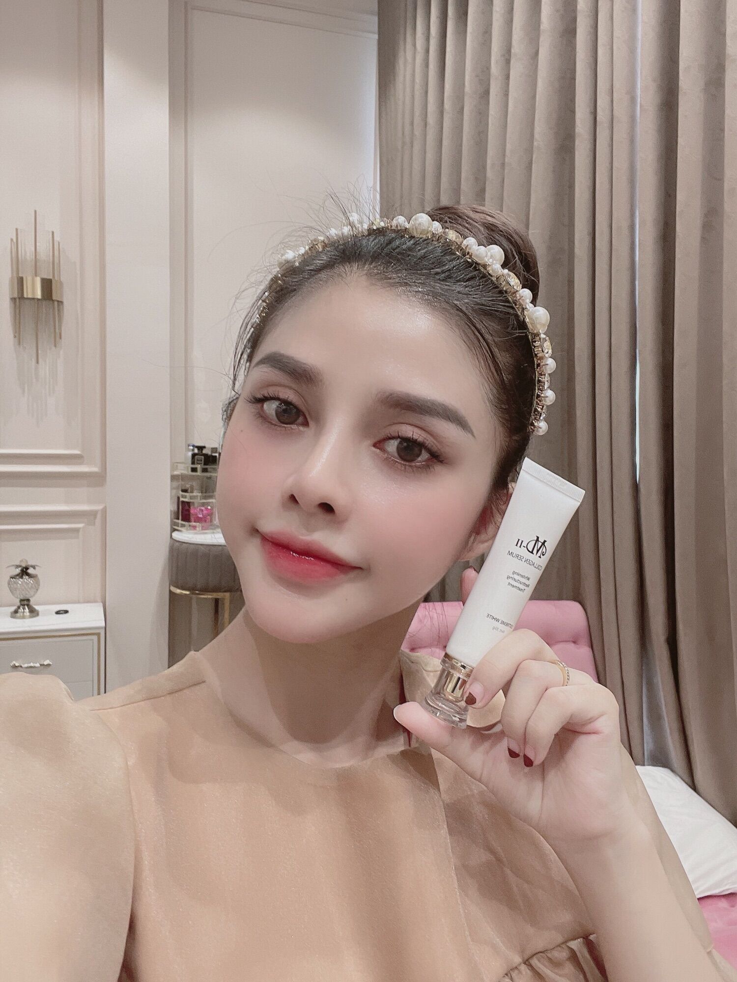 COMBO Sửa rửa mặt & Serum TBG Mcskin chính hãng ( tặng mặt nạ)