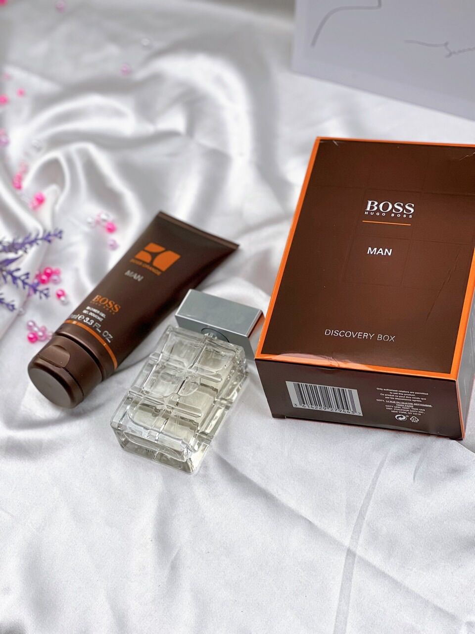 Set nước hoa Boss Orange Man (Nước hoa 40ml, sữa tắm 100ml)