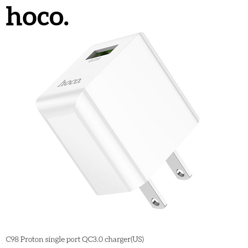 Củ Sạc Nhanh Hoco C98 3.0A 18W
