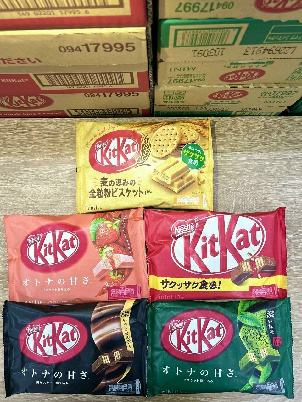 Kitkat nhật bản đủ vị