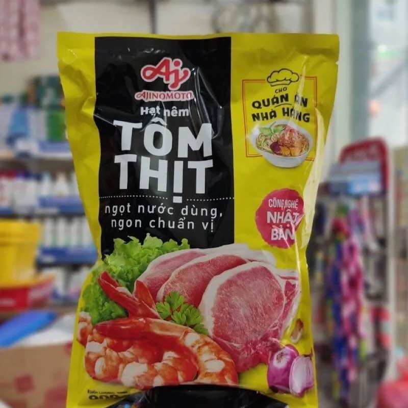 Hạt nêm tôm thịt Ajinomoto bịch 900