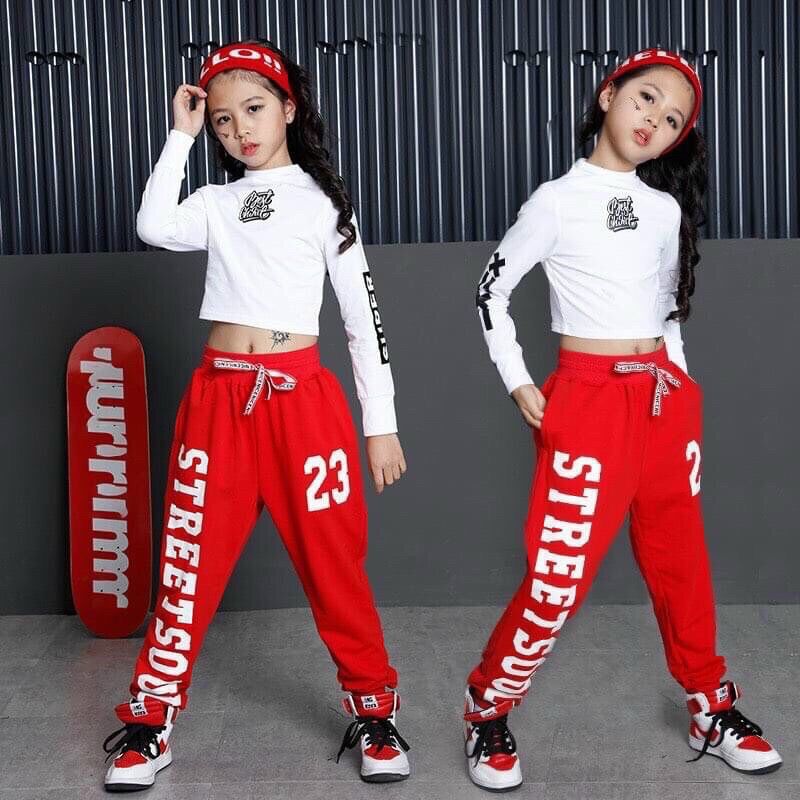 Set đồ cho bé gái sôi động , cá tính