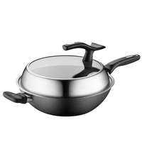 ASD | Non-stick Coating Multi-functional Cast Iron Wok