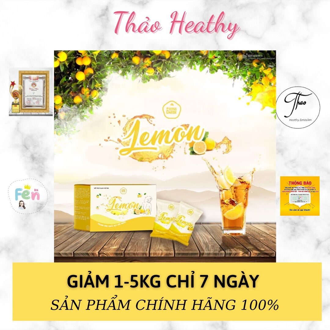 [Kèm Quà] NƯỚC UỐNG TRÁI CÂY DETOX EMO VỊ CHANH