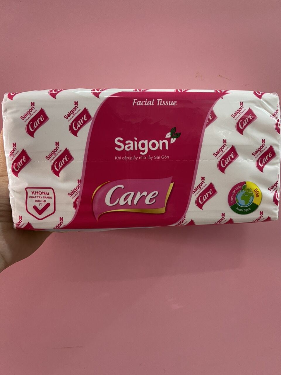 Giấy Softpack sài gòn Care gói 180 tờ