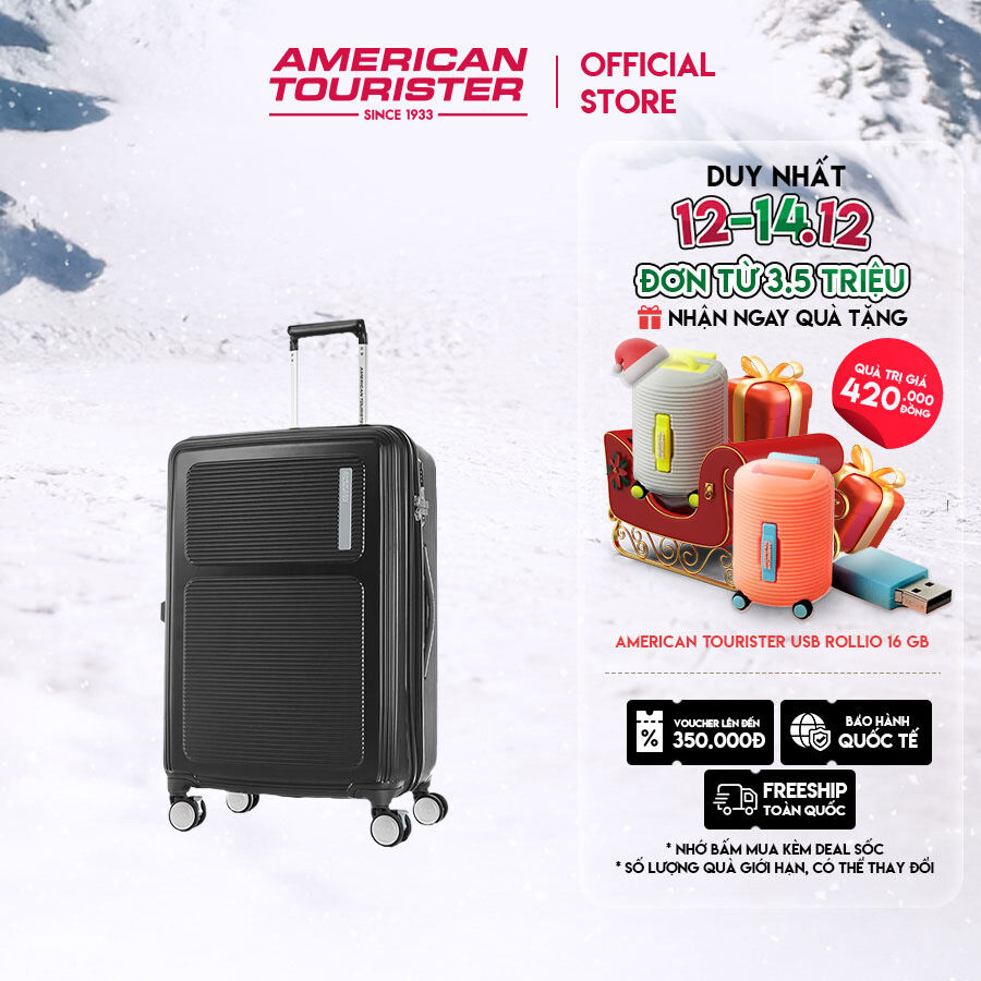 [20H 11.12 - Flash voucher 300k] Vali kéo American Tourister Maxivo/Maxivo OS Spinner TSA