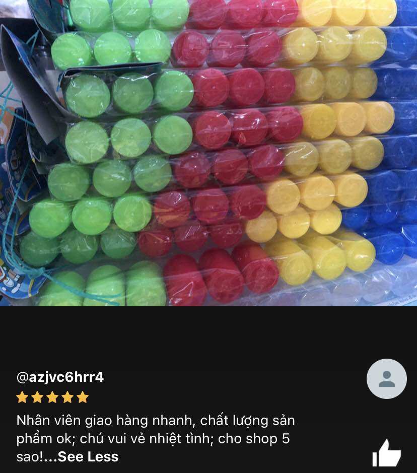 🔥 Set 12 Chai Hồ Nước Dán Giấy (Hình thật)