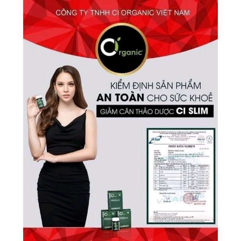 Giảm Cân Thảo Dược Ci Slim ( Cam Kết Hàng Chính Hãng )