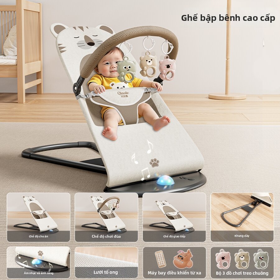 QIAOLEXIONG | Ghế Đung Đư An Thần Cho Bé