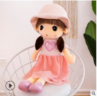 Búp bê nhồi bông trái tim cao cấp 60cm
