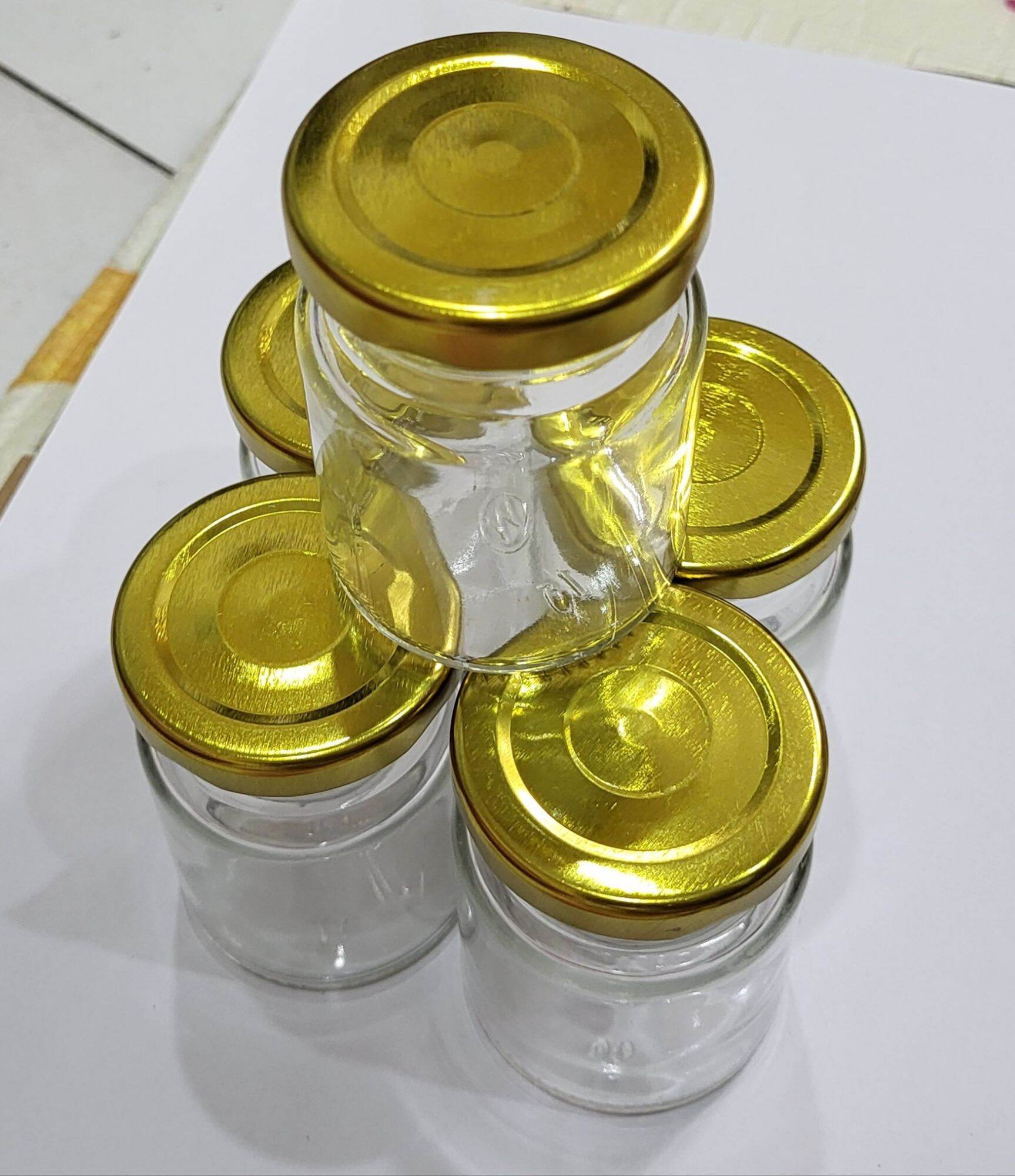 Hũ thủy tinh chưng yến set 5 hũ 70ml