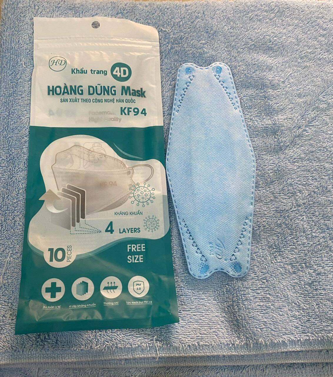 gói 10 khẩu ttang kf94 hoàng dũng