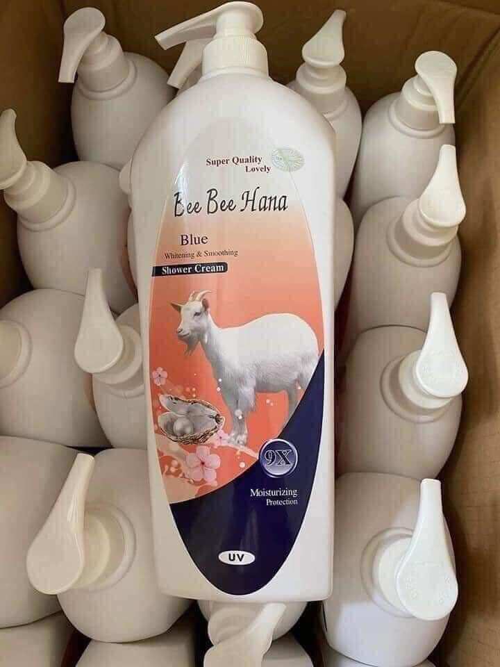 Combo 3 sữa tắm dê bee bee care 1200ml