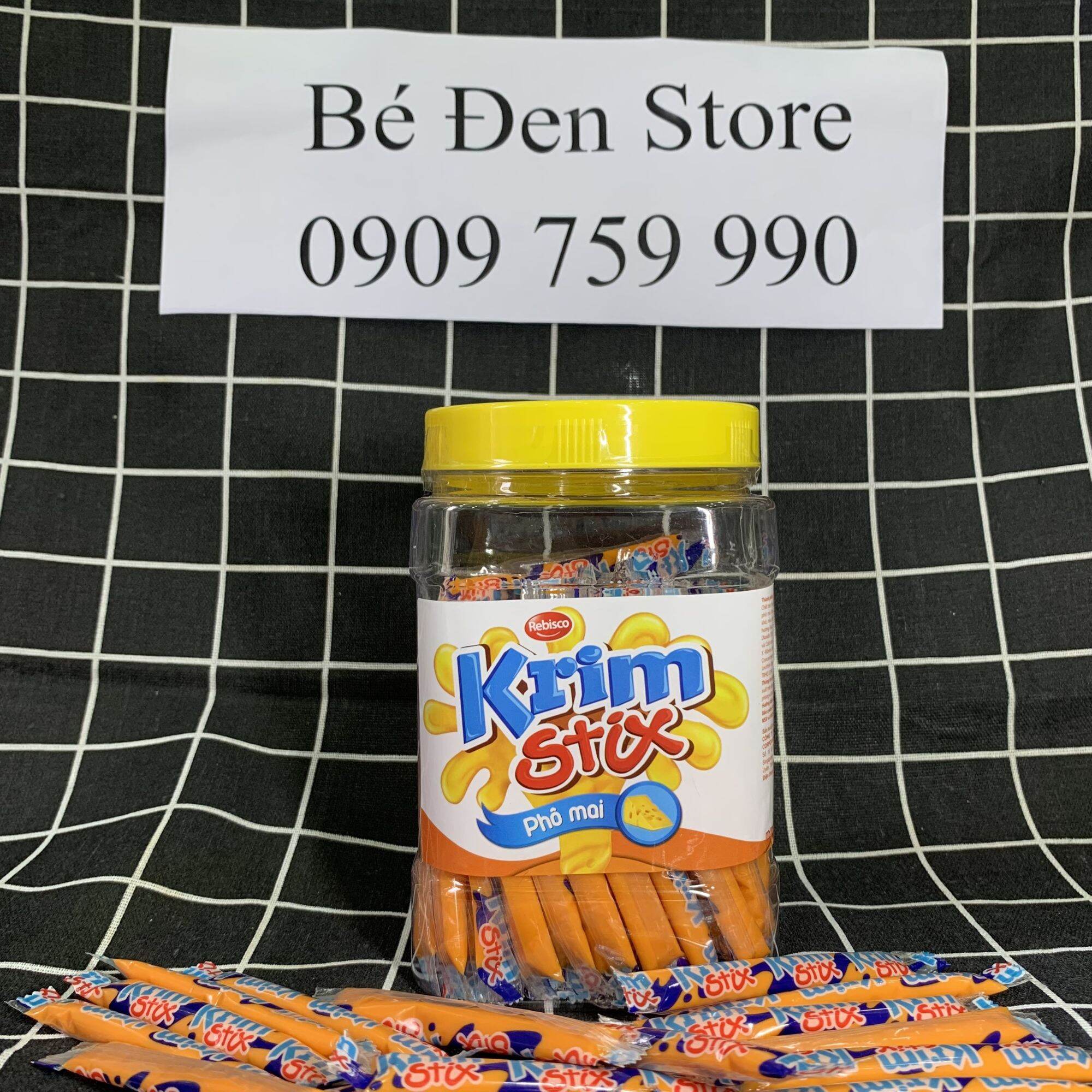 [HCM]Phô mai Krim Stix HSD 11/2026 1 hộp 100 que