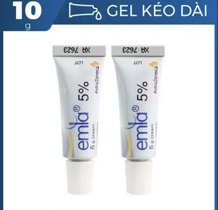 Combo 1 tuýp gel bôi kéo dài thời gian 5g Thụy Điển Xài là liền