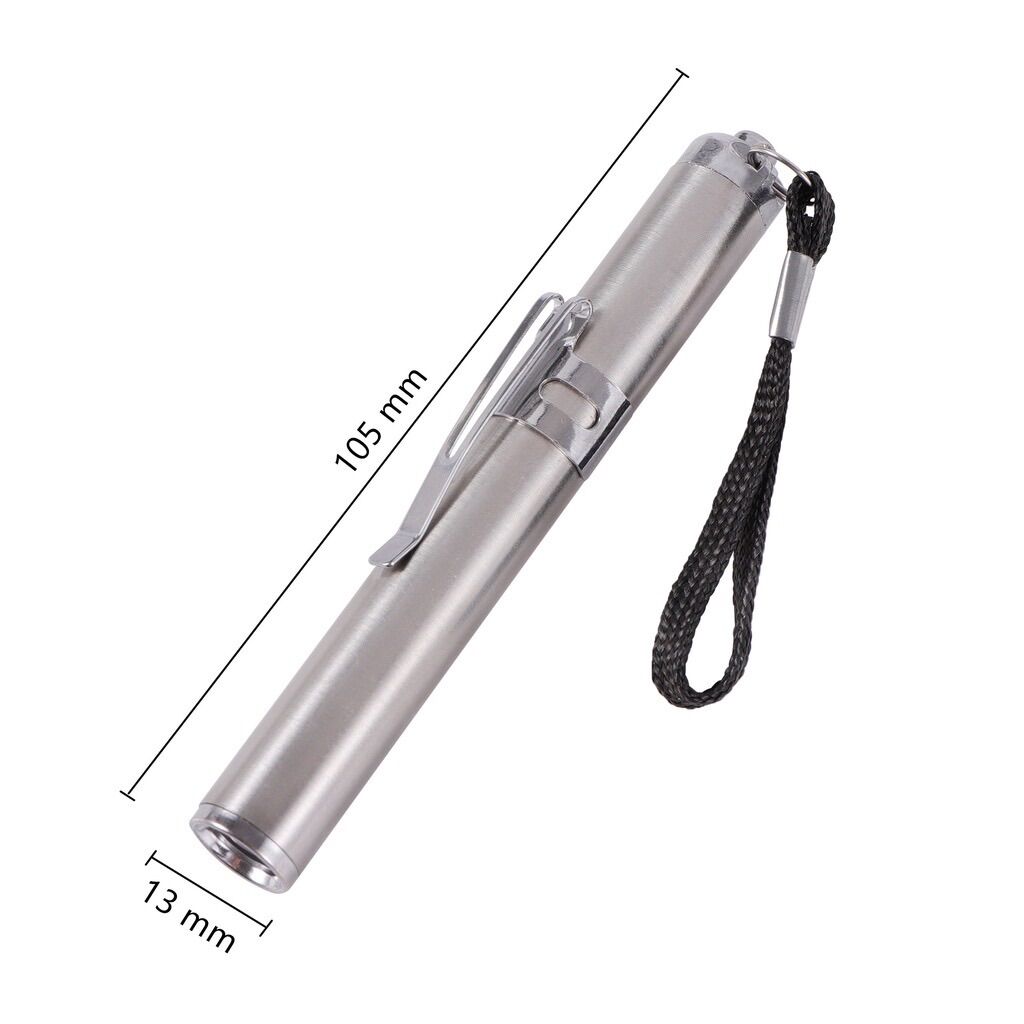 Đèn pin LED kiểm tra trứng bằng thép không gỉ ( kèm pin )