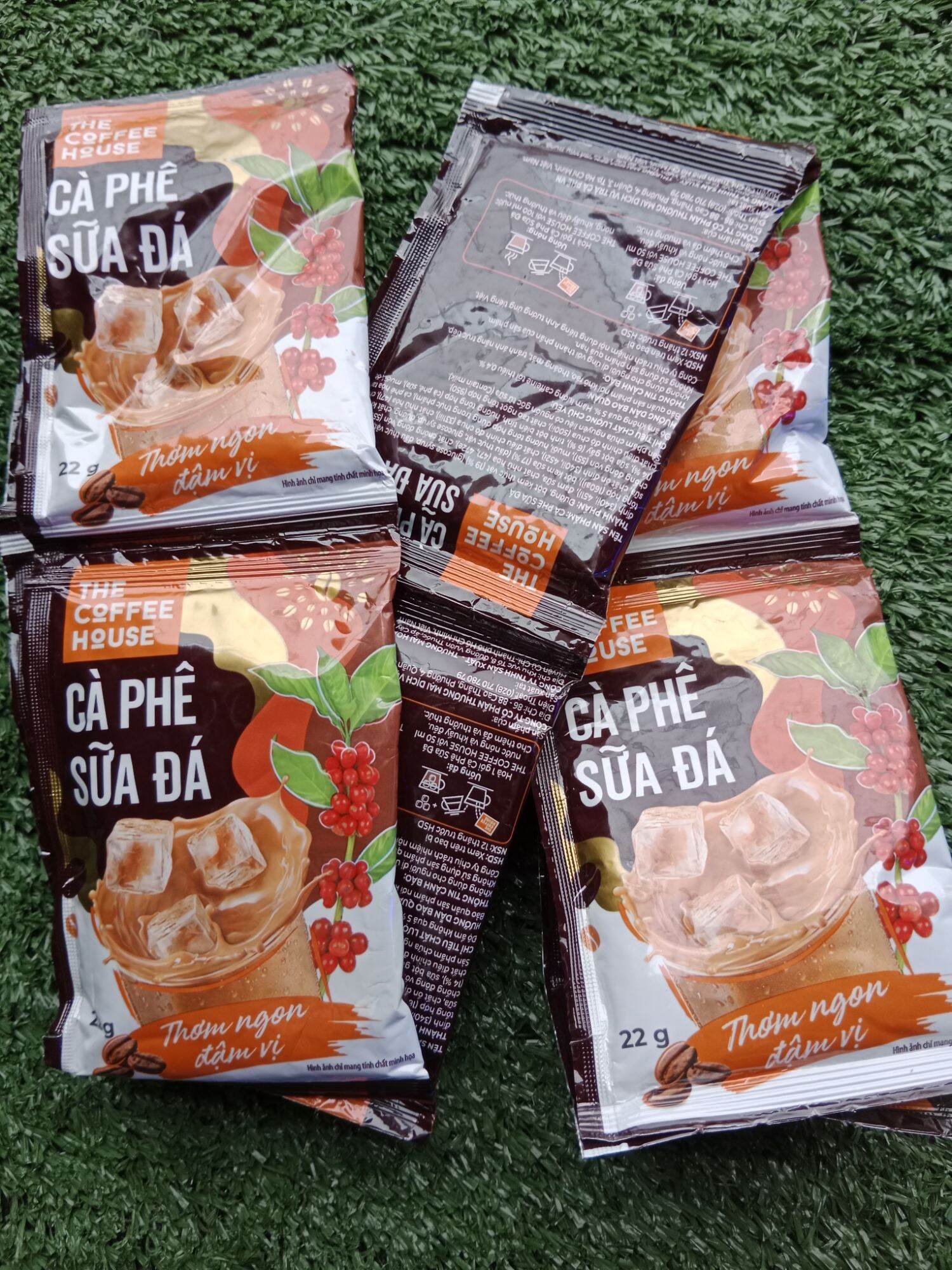 [Dây 10 gói/22g] Cà phê Sữa Đá Hoà Tan THE COFFE HOUSE