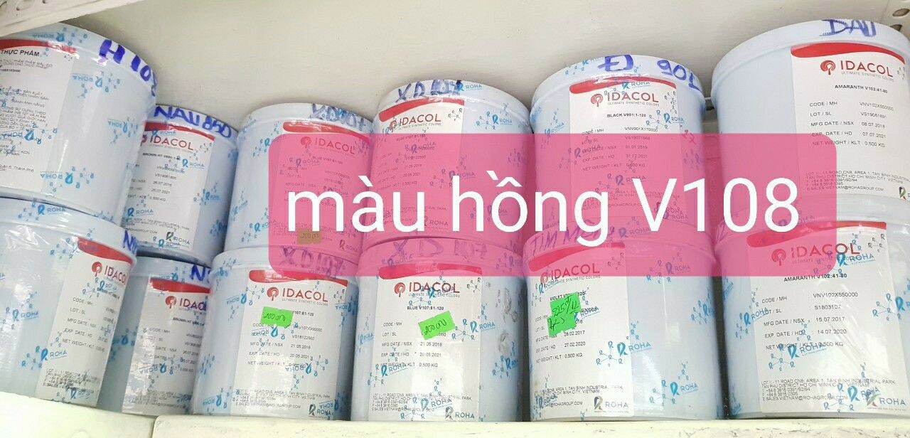 Màu hồng thực phẩm dạng bột roha