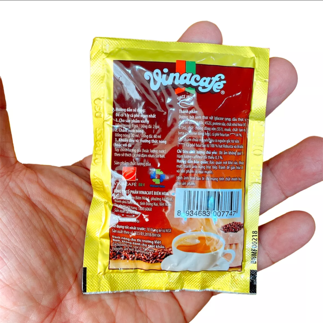 Combo 2 Bịch Vinacafe Thơm Ngon Rẻ (24gói x 20gram) DATE MỚI
