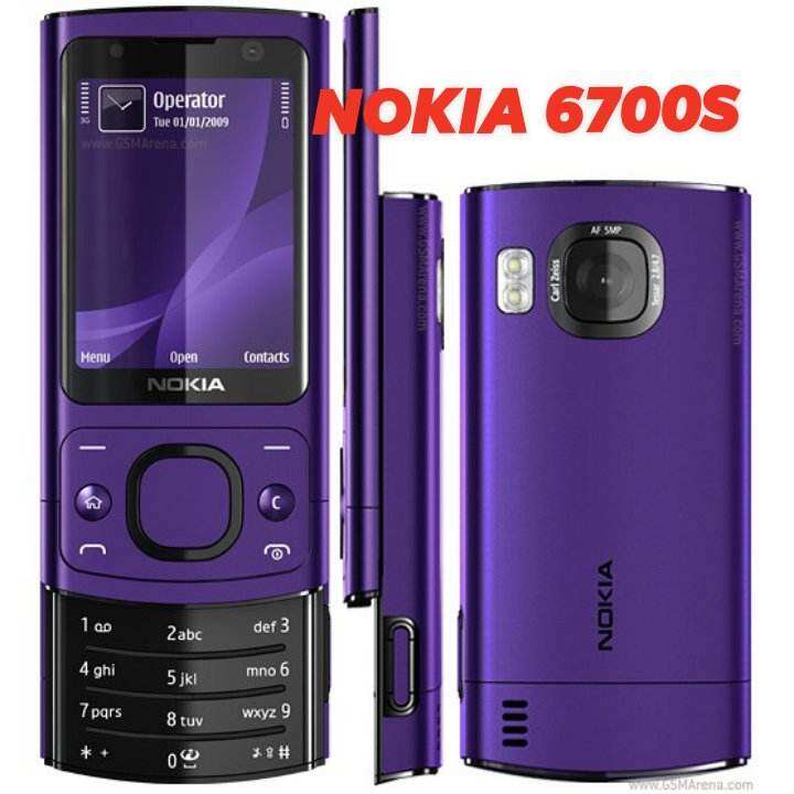 Điện thoại NOKIA 6700s/ main Zin nokia chính hãng/ đủ pin &sạc