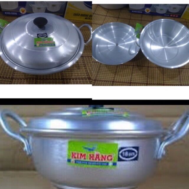 [HCM]Bầu lẩu nhôm KIM HẰNG đủ size chính hãng bảo hành tại KIM HẰNG