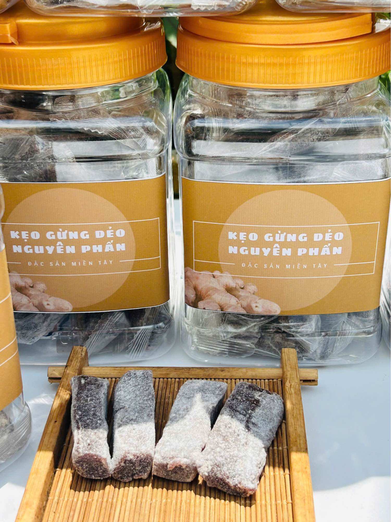 KẸO GỪNG DẺO NGUYÊN PHẤN 500g