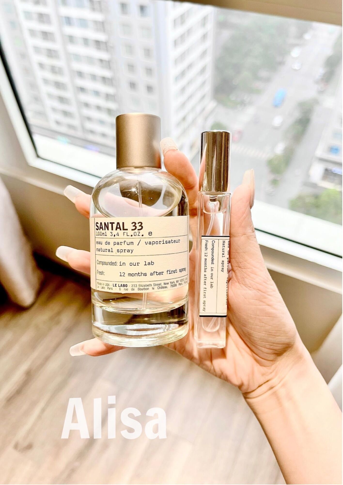 Chiết auth 10ml - Nước Hoa Le Labo Santal 33 Unisex