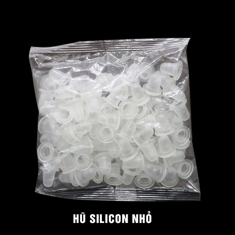 Chum đựng mực phun xăm(chum nhựa,chum dẻo)(100c/bịch)