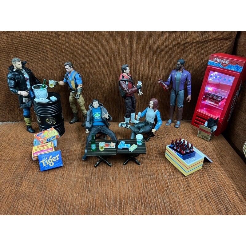 Mô hình set bàn ghế 1/12