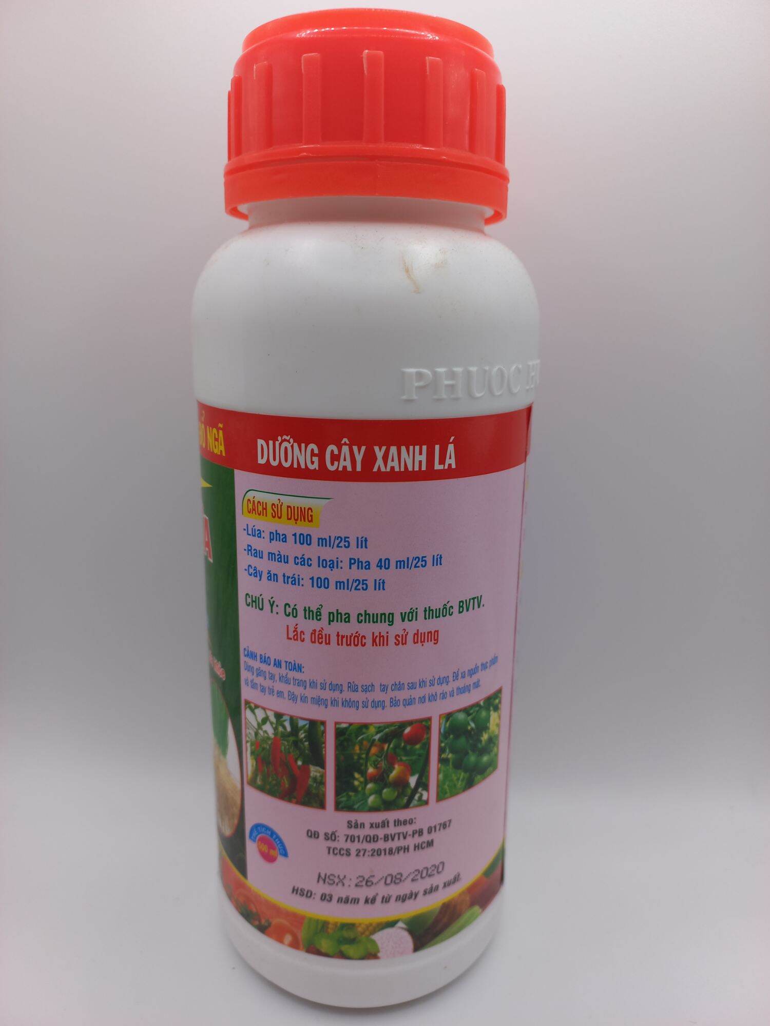 Phân bón vi lượng Đầu Bò 11 Canxi sữa (vôi sữa) 500ml