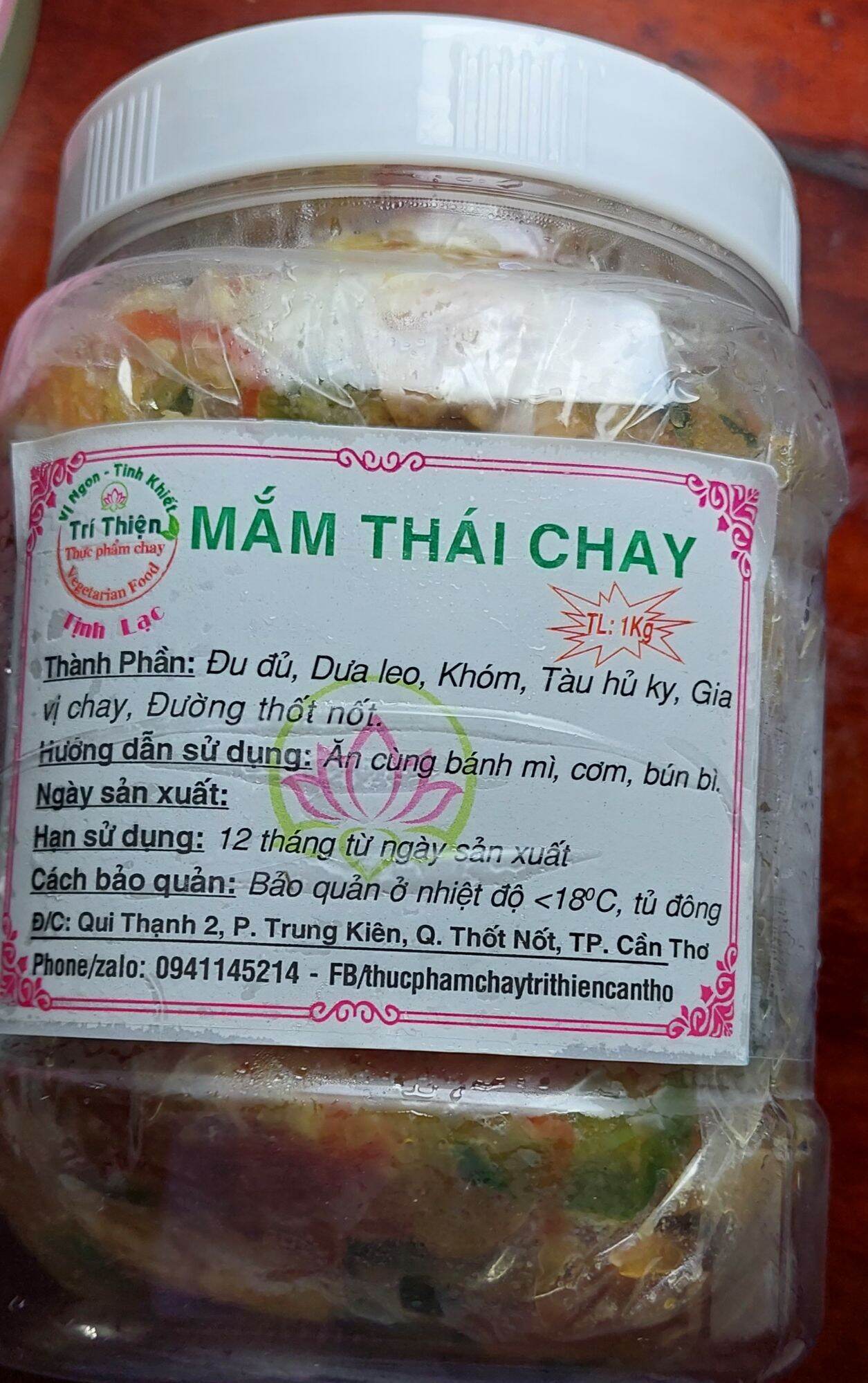 #Mắm Thái chay hộp 1kg#Mắm chay#Mắm ruột chay#Mắm chay ngon
