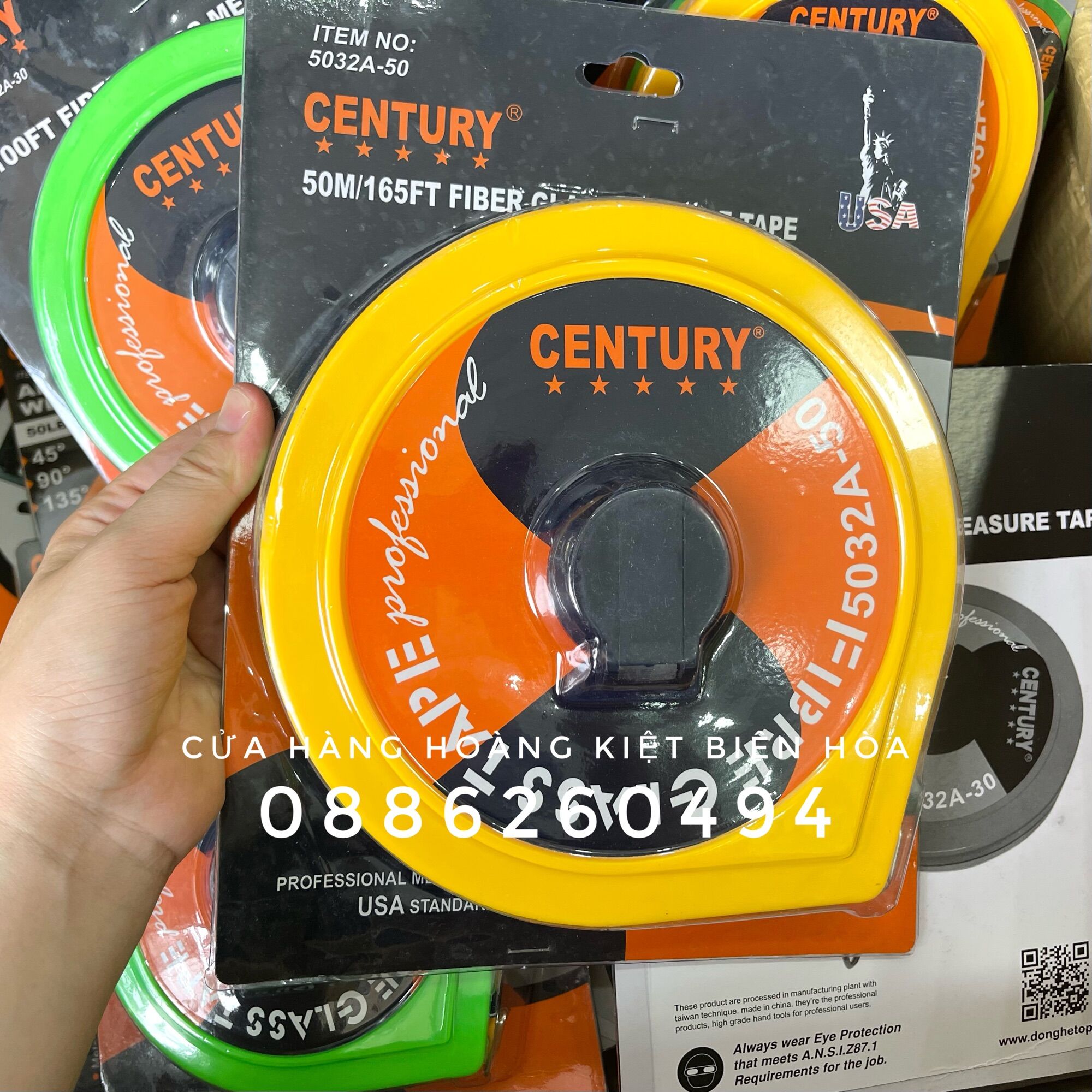 THƯỚC VẢI CENTURY 20M 30M 50M